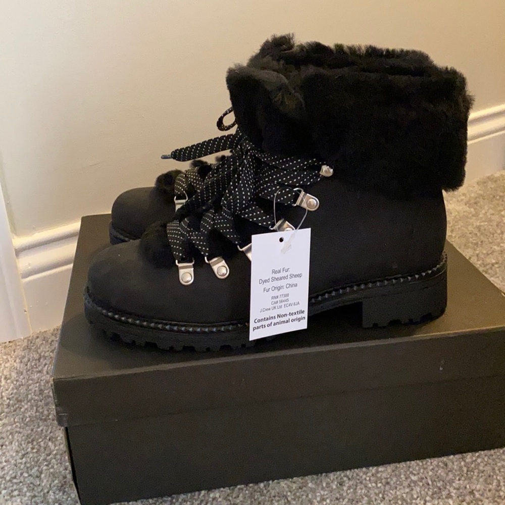 NWT J.Crew Nordic boot 37